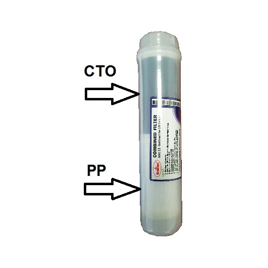Комбинированный фильтр CTO 5 микрон / PP 1 микрон