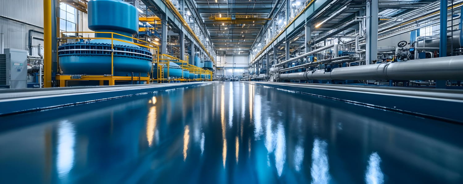 Оборудование для водоочистки на предприятии