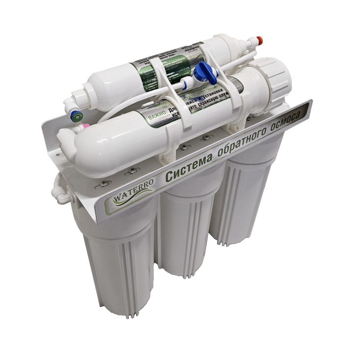 Система обратного осмоса Waterro CLASSIC 100G-H1812 накопительный бак в комплекте