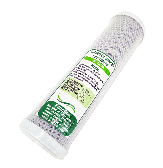 Картридж угольный БЛОК SLIM 10″ 5mic