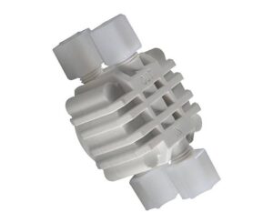 Отсечной автопереключатель потоков 3/8″ JG быстросъемный