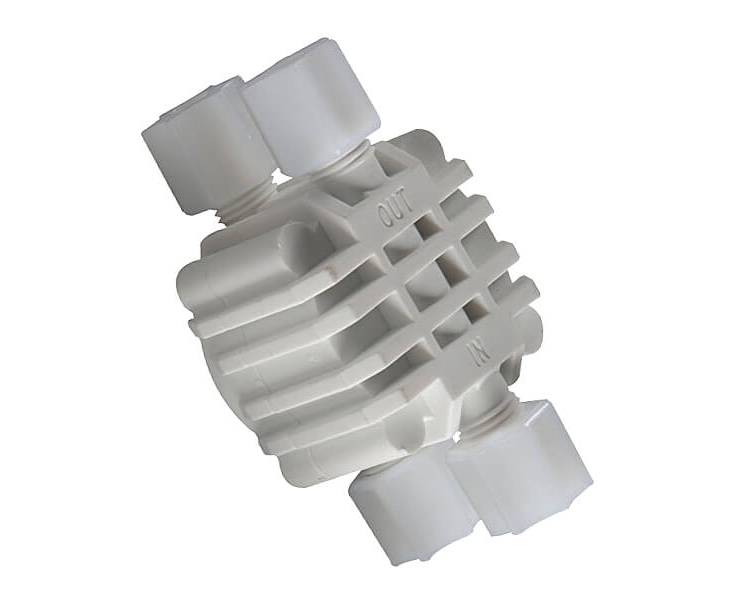 Отсечной автопереключатель потоков 3/8″ JG быстросъемный