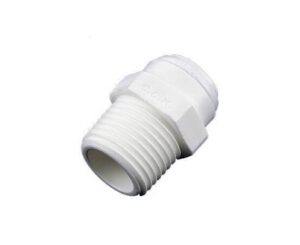 Фитинг прямой 6 MC 8: трубка 3/8″ — резьба 1/2″ наружная